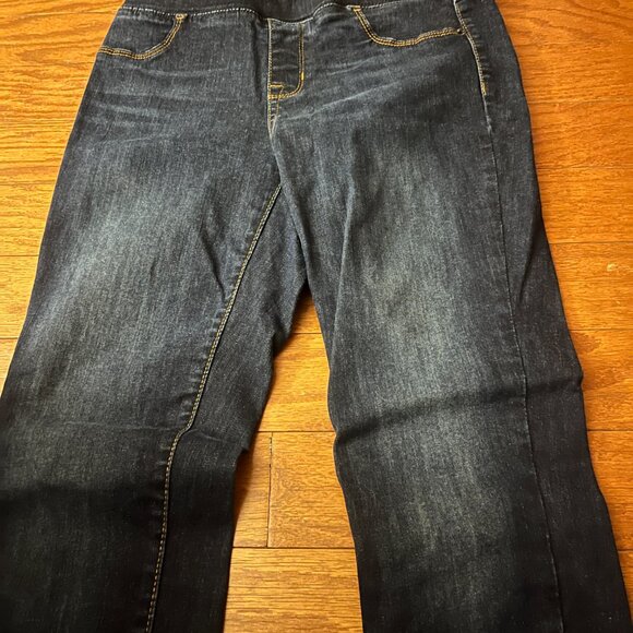 Old Navy Rockstar Jeans Pants Built In Sculpt Womens Size 6 Standard Skinny - Picture 4 of 10